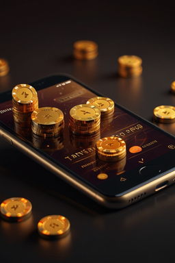 Móvil con la app de Amonbet